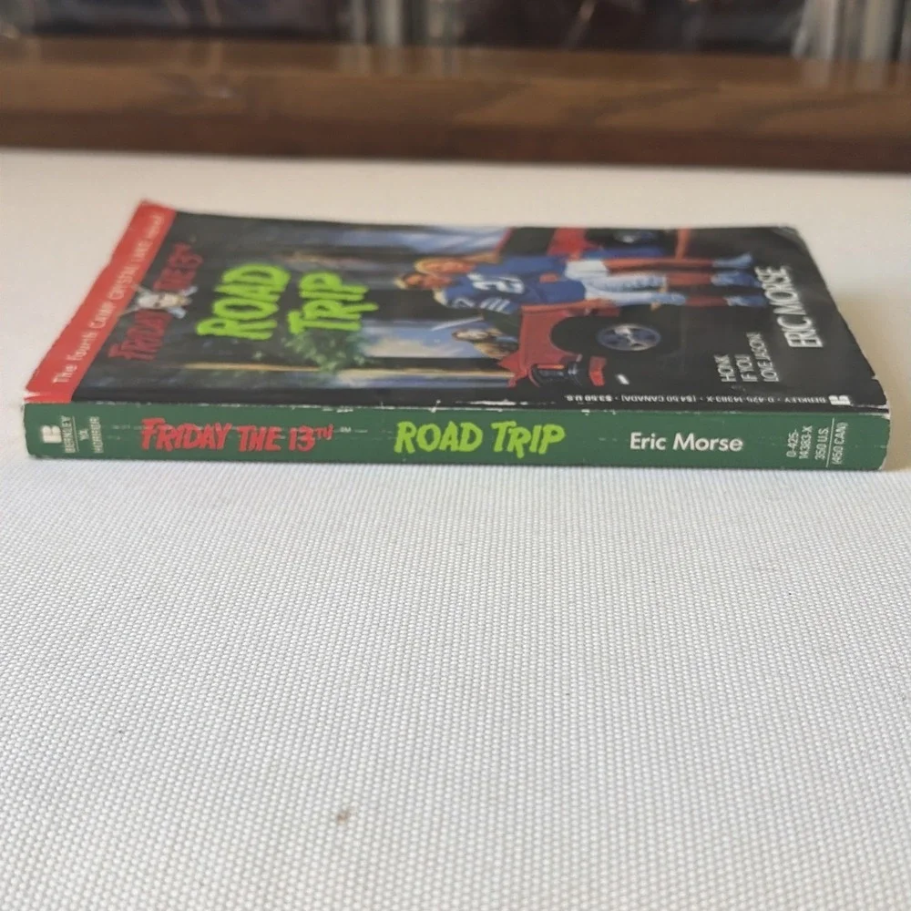 Friday The 13th Road‎ Trip Camp Crystal Lake Paperback Eric Morse 1st